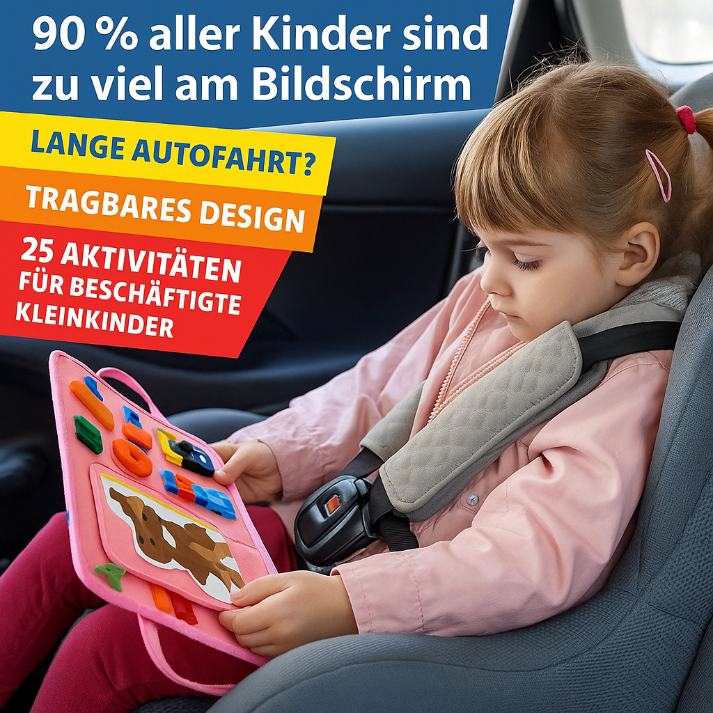 Kidora® EntdeckerBrett – Pädagogisches Spielbrett zur Förderung der Feinmotorik