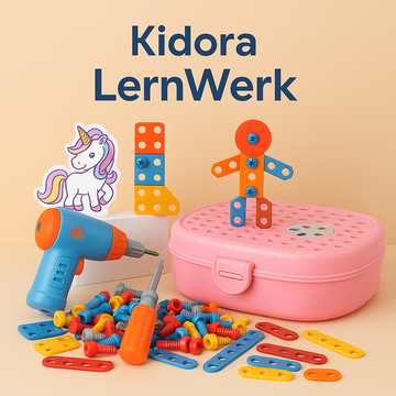 Kidora® LernWerk - Pädagogisches Konstruktions- und Lernspielzeug