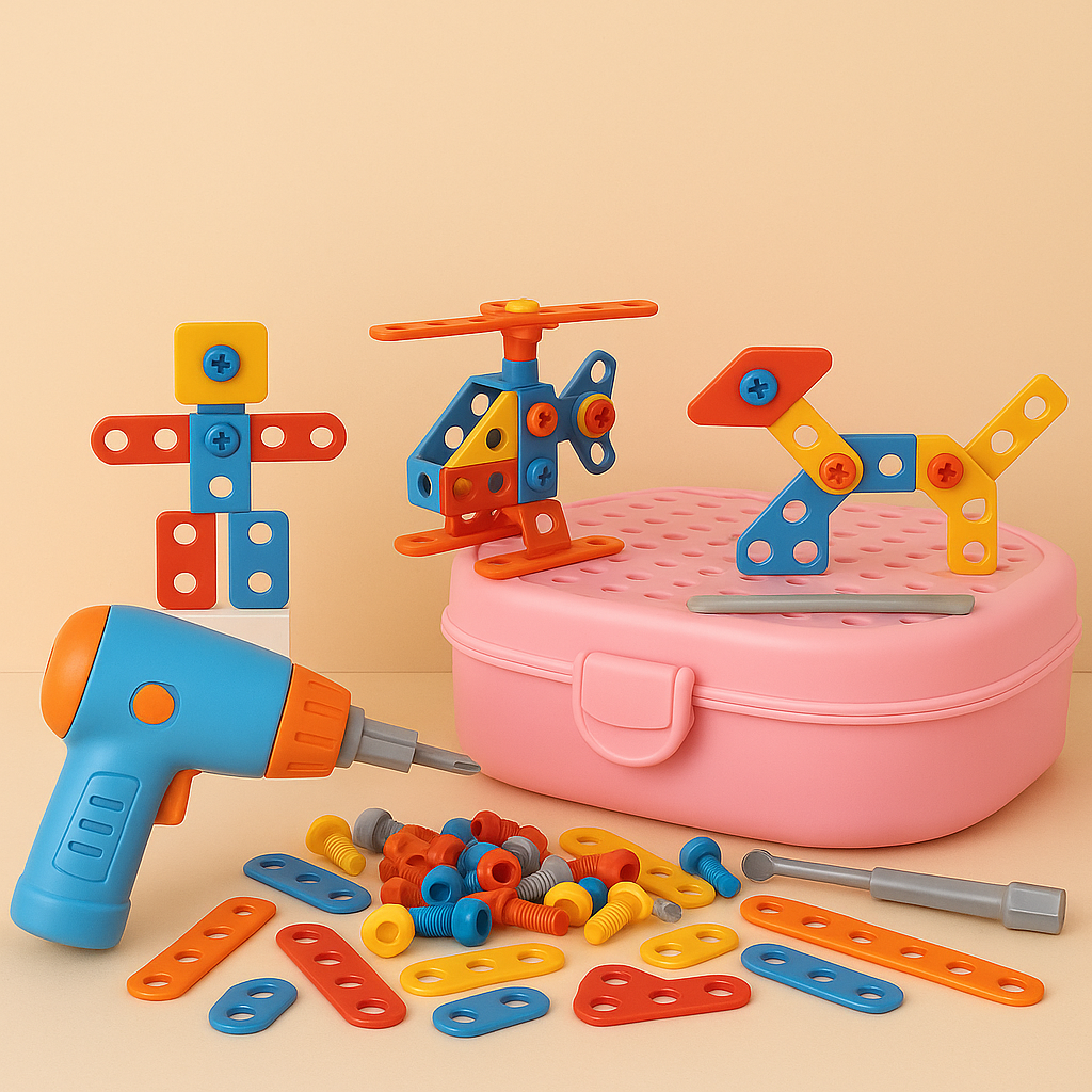 Kidora® LernWerk - Pädagogisches Konstruktions- und Lernspielzeug