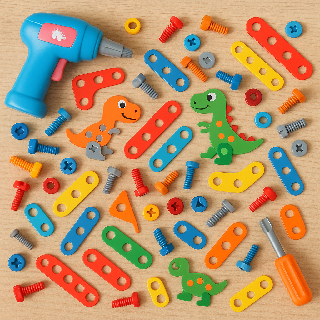 Kidora® LernWerk - Pädagogisches Konstruktions- und Lernspielzeug