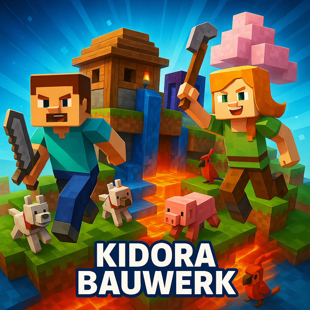 Kidora® Magnetic BauWerk  – Pädagogisches Konstruktions- und Lernspielzeug