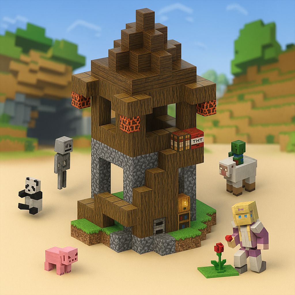 Kidora® Magnetic BauWerk  – Pädagogisches Konstruktions- und Lernspielzeug