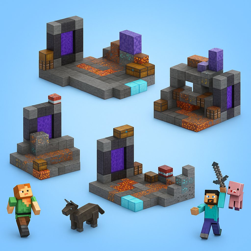 Kidora® Magnetic BauWerk  – Pädagogisches Konstruktions- und Lernspielzeug