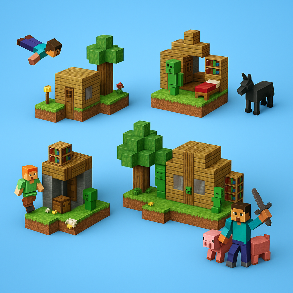 Kidora® Magnetic BauWerk  – Pädagogisches Konstruktions- und Lernspielzeug