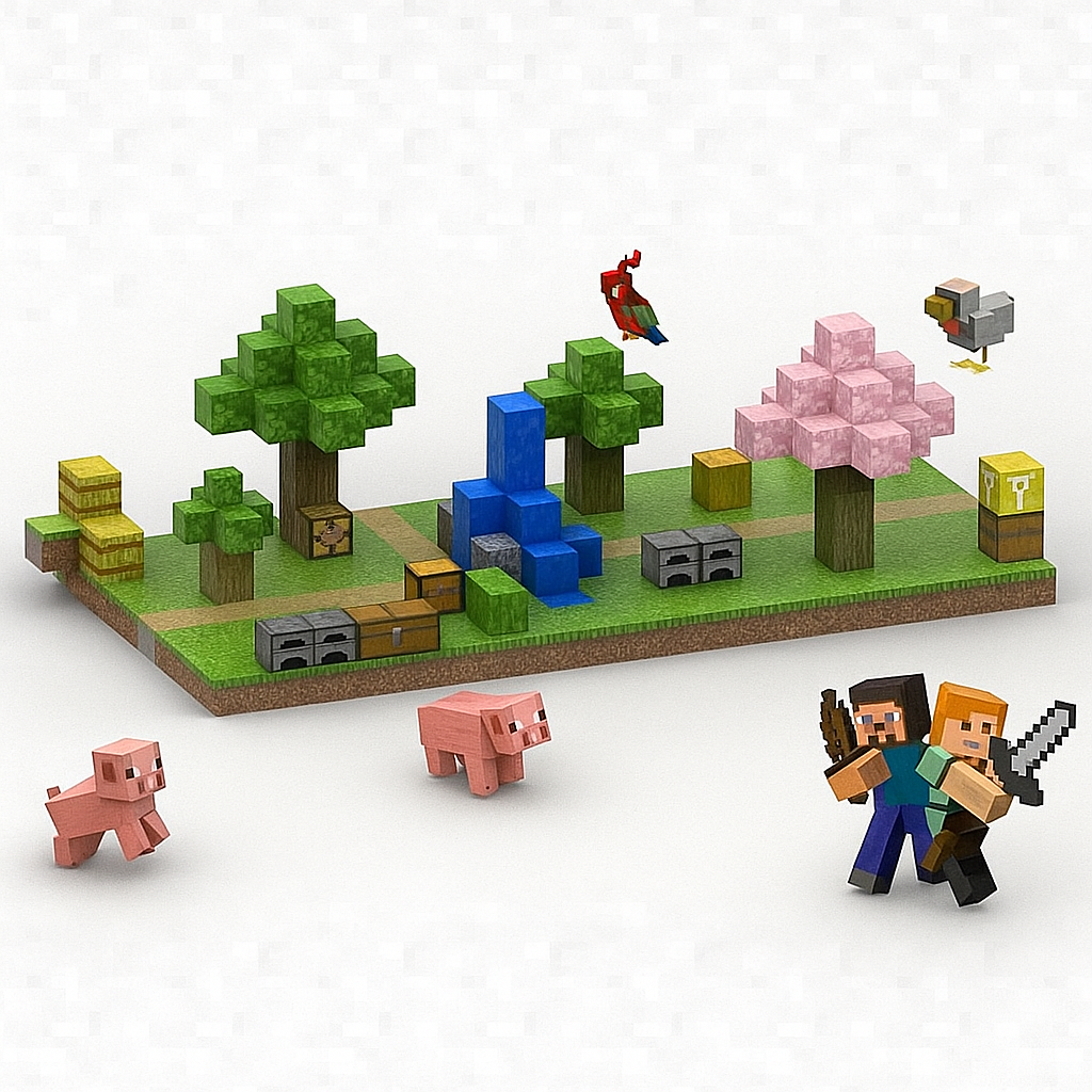 Kidora® Magnetic BauWerk  – Pädagogisches Konstruktions- und Lernspielzeug