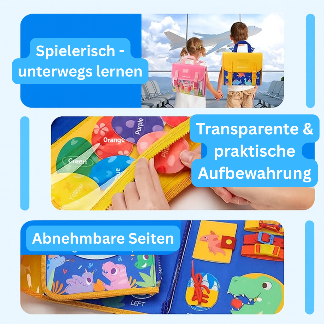 Kidora® EntdeckerRucksack – Pädagogischer Spielrucksack für unterwegs